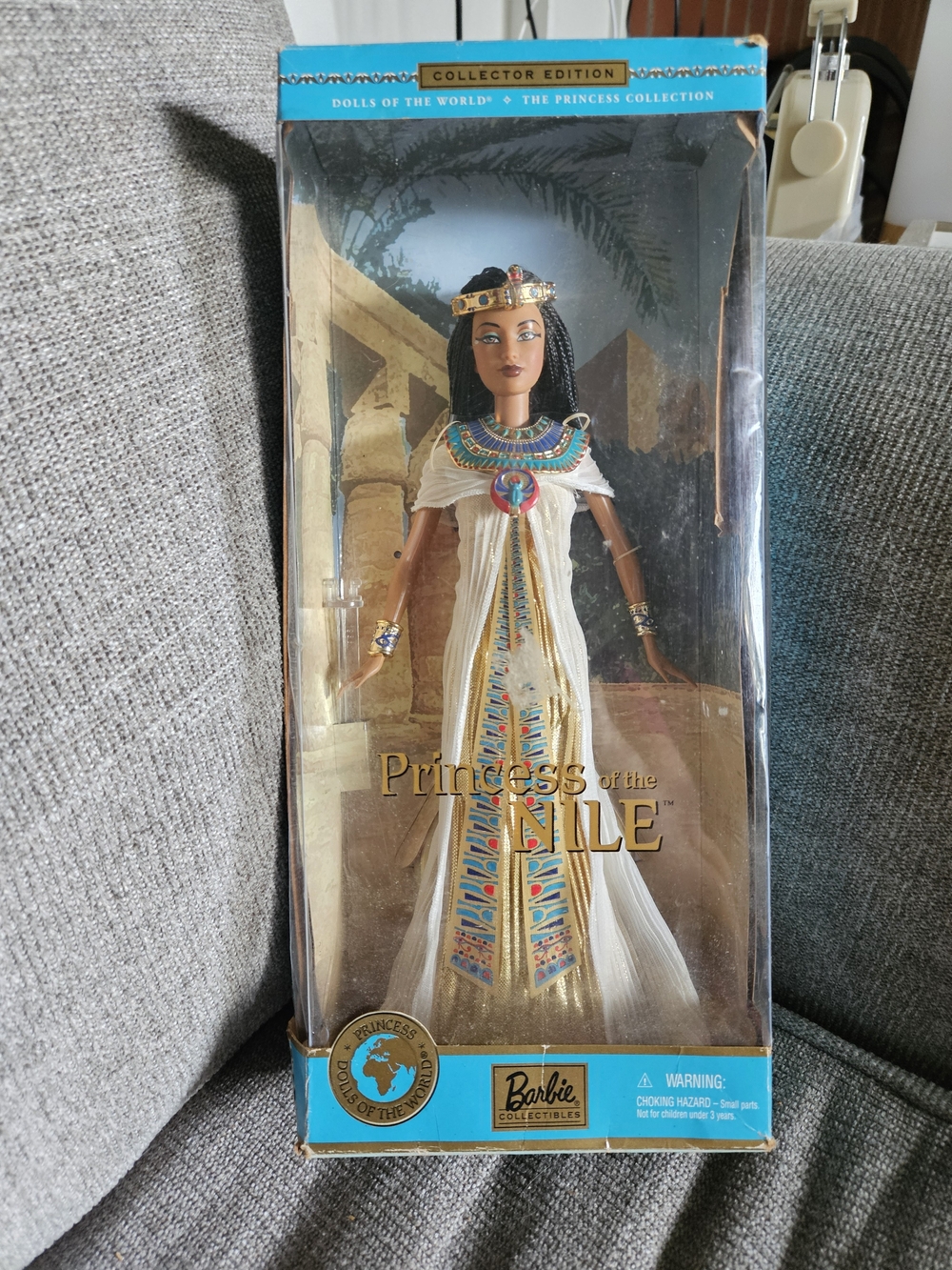 Barbie Princess of the Nile Costume Doll - White, Gold & Blue